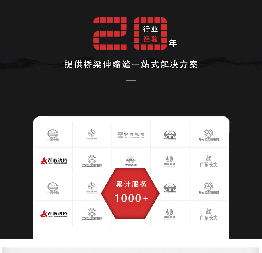 靜音橋梁伸縮縫